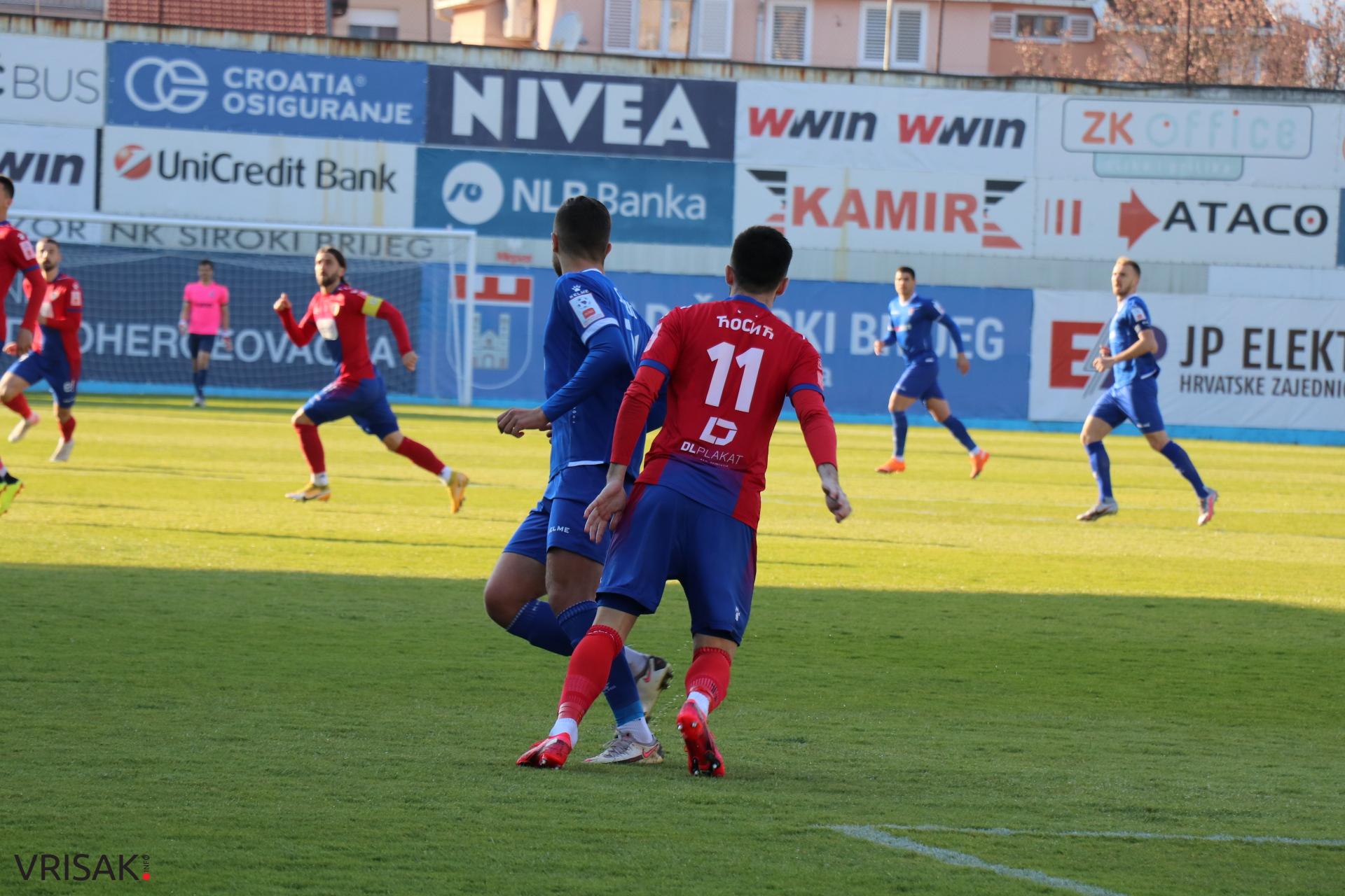 NK Široki Brijeg u četvrtfinalu Kupa BiH poražen od Borca