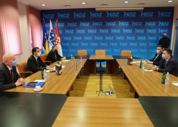 Sastanak radne grupe za F BiH HDZ-a BiH i SDA o važnim pitanjima za funkcioniranje Federacije BiH