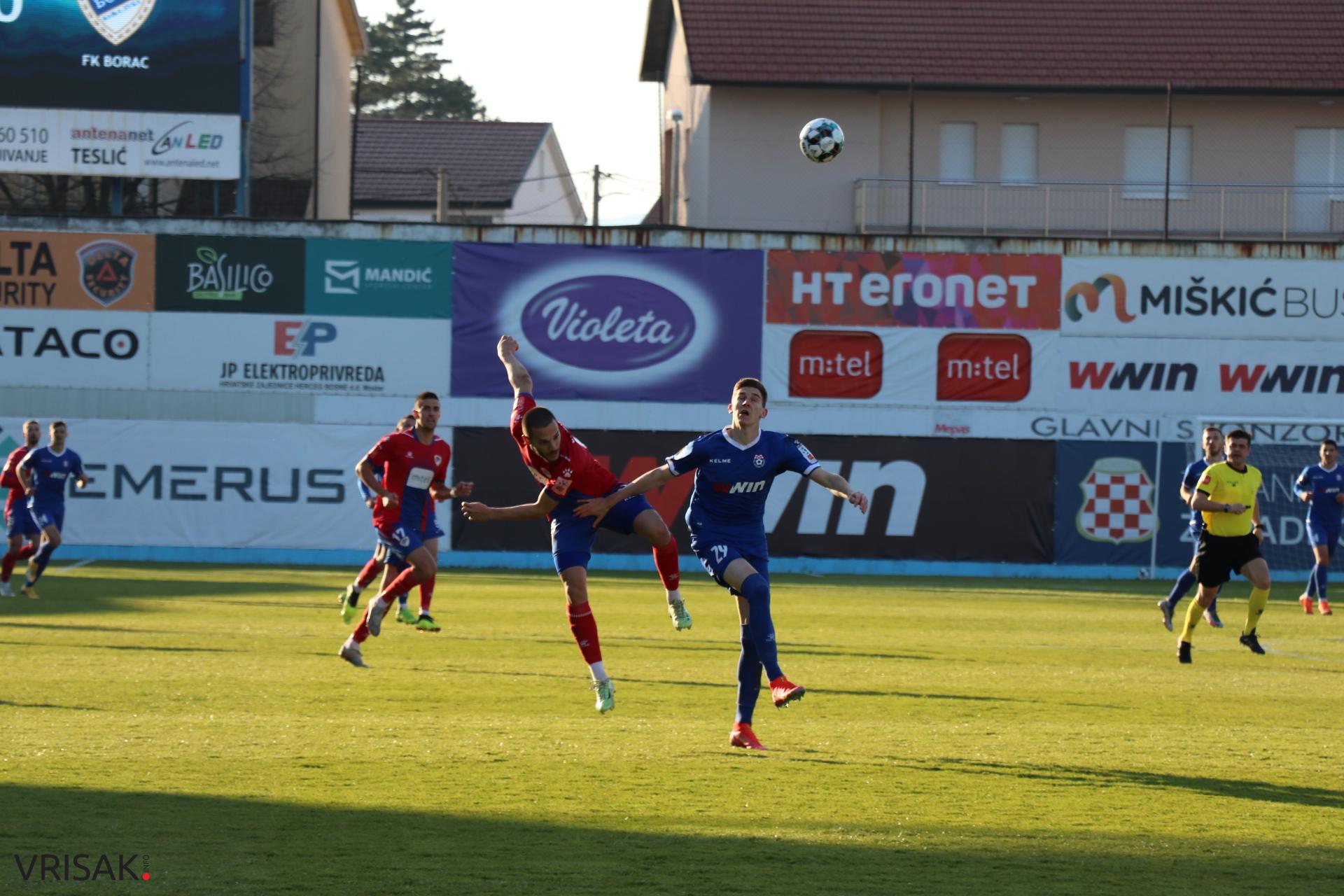 NK Široki Brijeg u četvrtfinalu Kupa BiH poražen od Borca