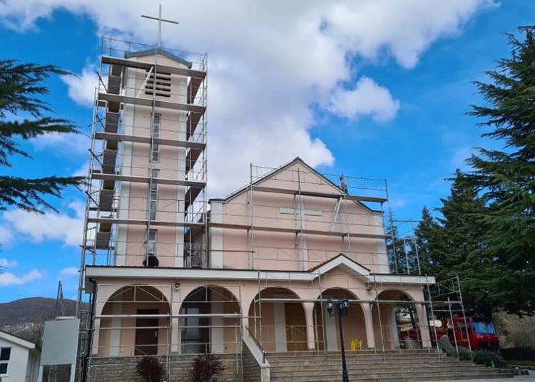 Započela obnova crkve u Ljubotićima (FOTO)