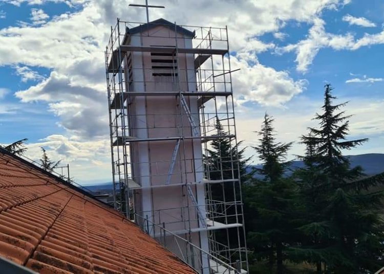 Započela obnova crkve u Ljubotićima (FOTO)