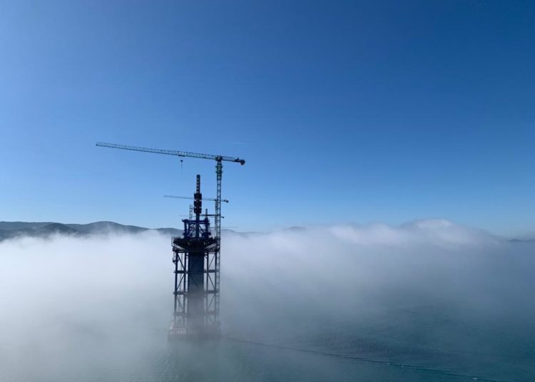 Ovako danas izgleda Pelješki most: Sve je bliže spajanje hrvatskog sjevera i juga