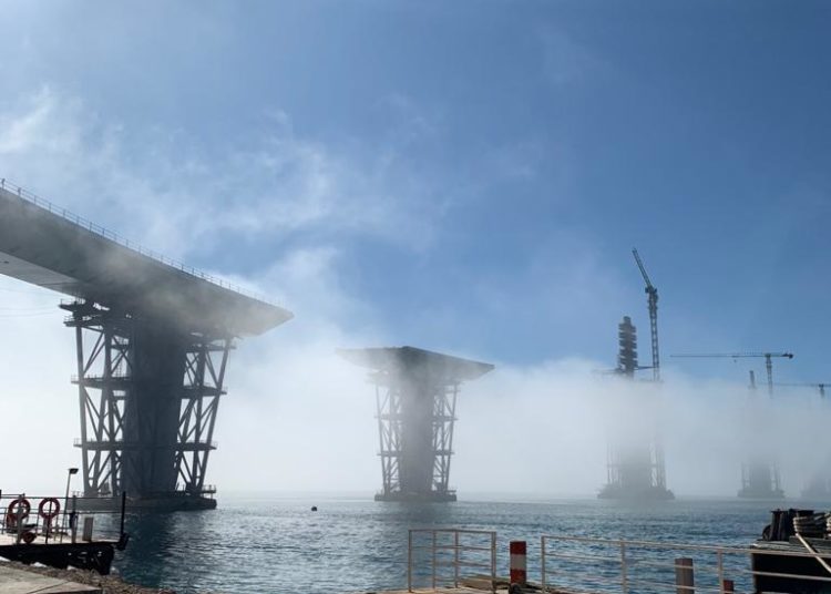 Ovako danas izgleda Pelješki most: Sve je bliže spajanje hrvatskog sjevera i juga