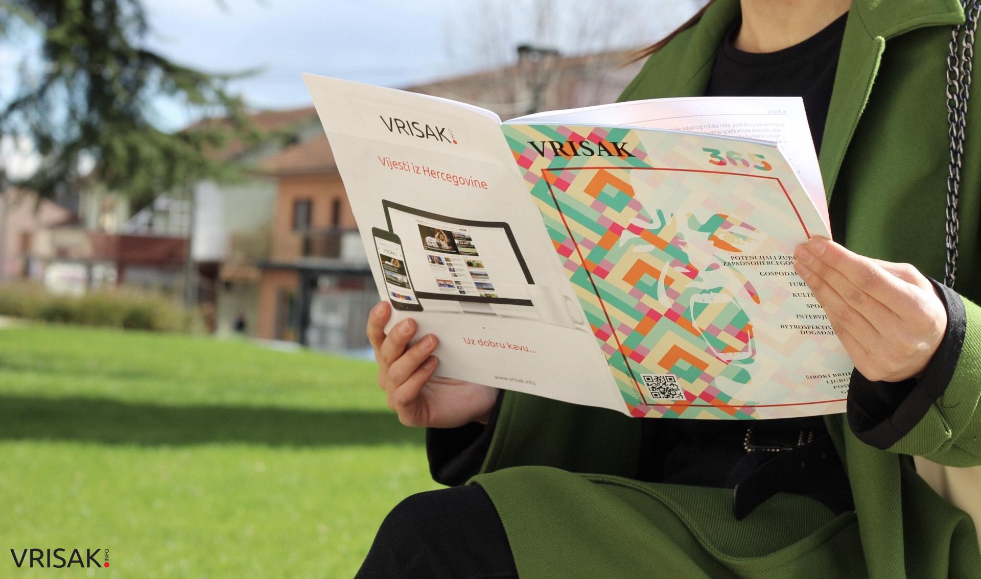 Ponosno predstavljamo naše tiskano izdanje: Prelistajte Vrisak 365