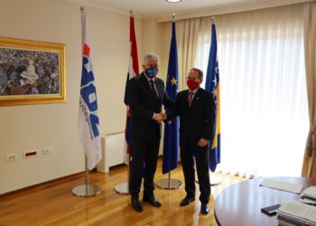 Čović se sastao s veleposlanikom Švicarske u Bosni i Hercegovini