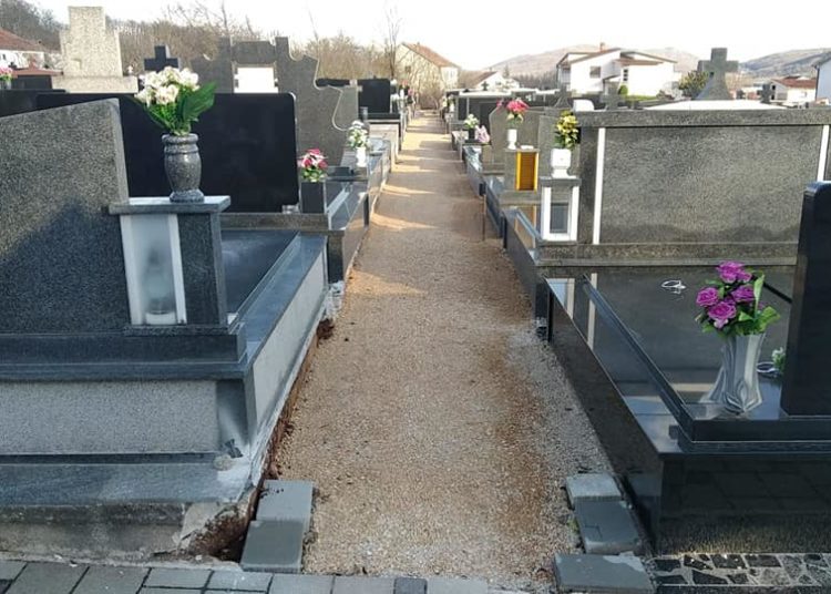 Radovi na groblju na Kočerinu lijepo napreduju