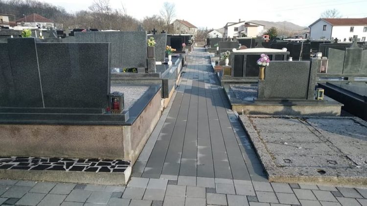 Radovi na groblju na Kočerinu lijepo napreduju