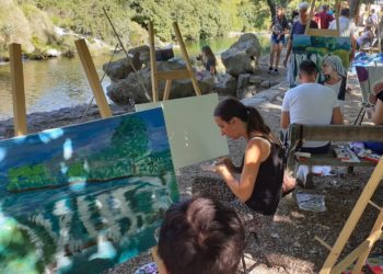 Najava: U Knjižnici Ljubuški otvaranje skupne izložbe slika nastalih na likovnim kolonijama