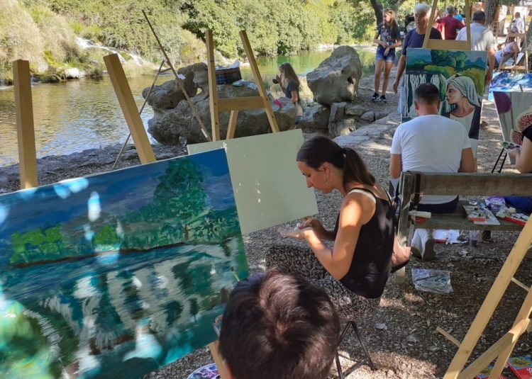 Najava: U Knjižnici Ljubuški otvaranje skupne izložbe slika nastalih na likovnim kolonijama