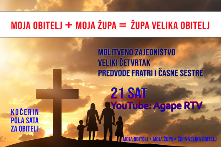 Kočerin: Molitveno obiteljsko zajedništvo na Veliki četvrtak