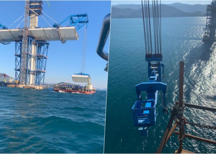 Ovako danas izgleda Pelješki most: Sve je bliže spajanje hrvatskog sjevera i juga