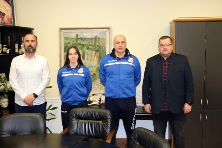 Ljubuški: Markotić i Kvesić primili mladu karatašicu Mariju Čuljak