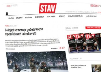 Bošnjaci se pozivaju na buđenje i vojnu obuku