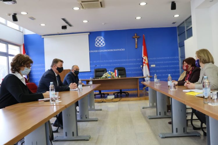 Veleposlanica Francuske u BiH posjetila Županiju Zapadnohercegovačku