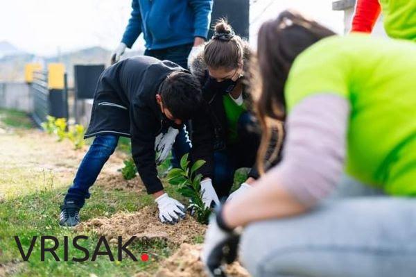 Udruga mladih Agape posadila 30 sadnica oko škole Crveni Grm