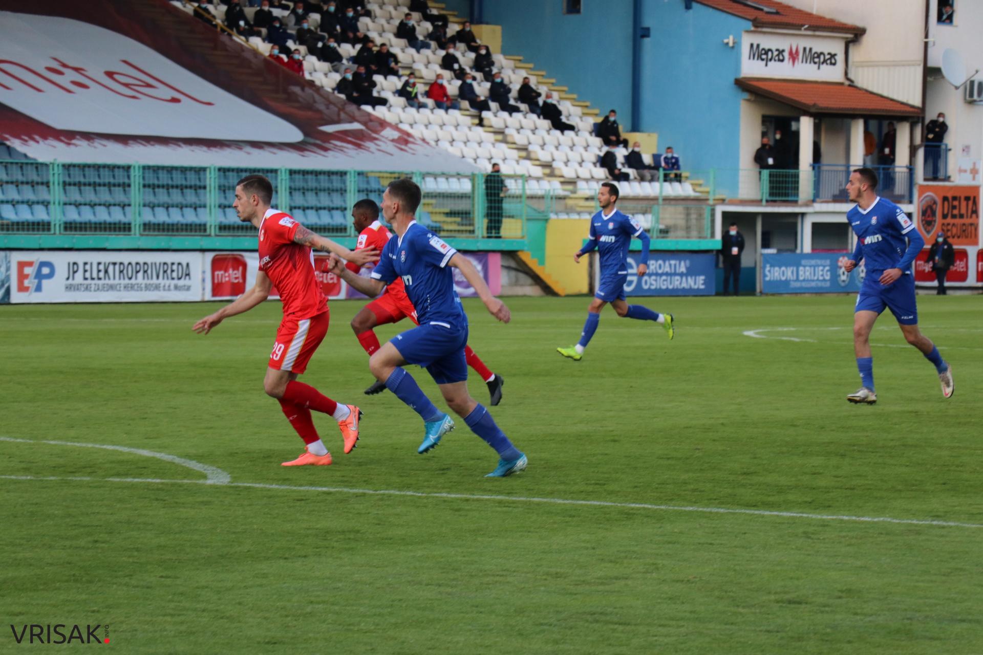 Široki Brijeg izgubio od Veleža na Pecari