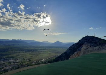 Branimir Mandić i Kristijan Medić  jučer su napravili najduže letove unutar granica BiH