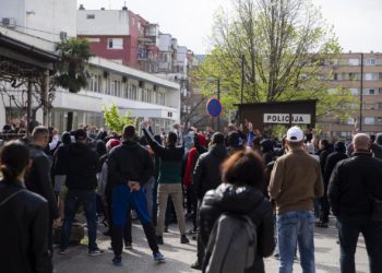 Prosvjedi zbog premlaćivanja Slavena Blaževića