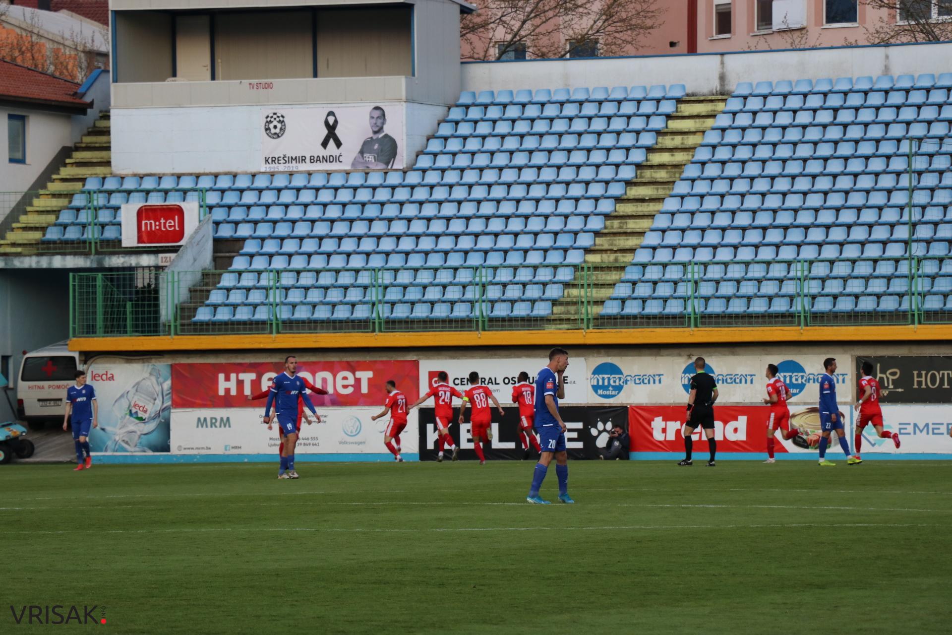 Široki Brijeg izgubio od Veleža na Pecari