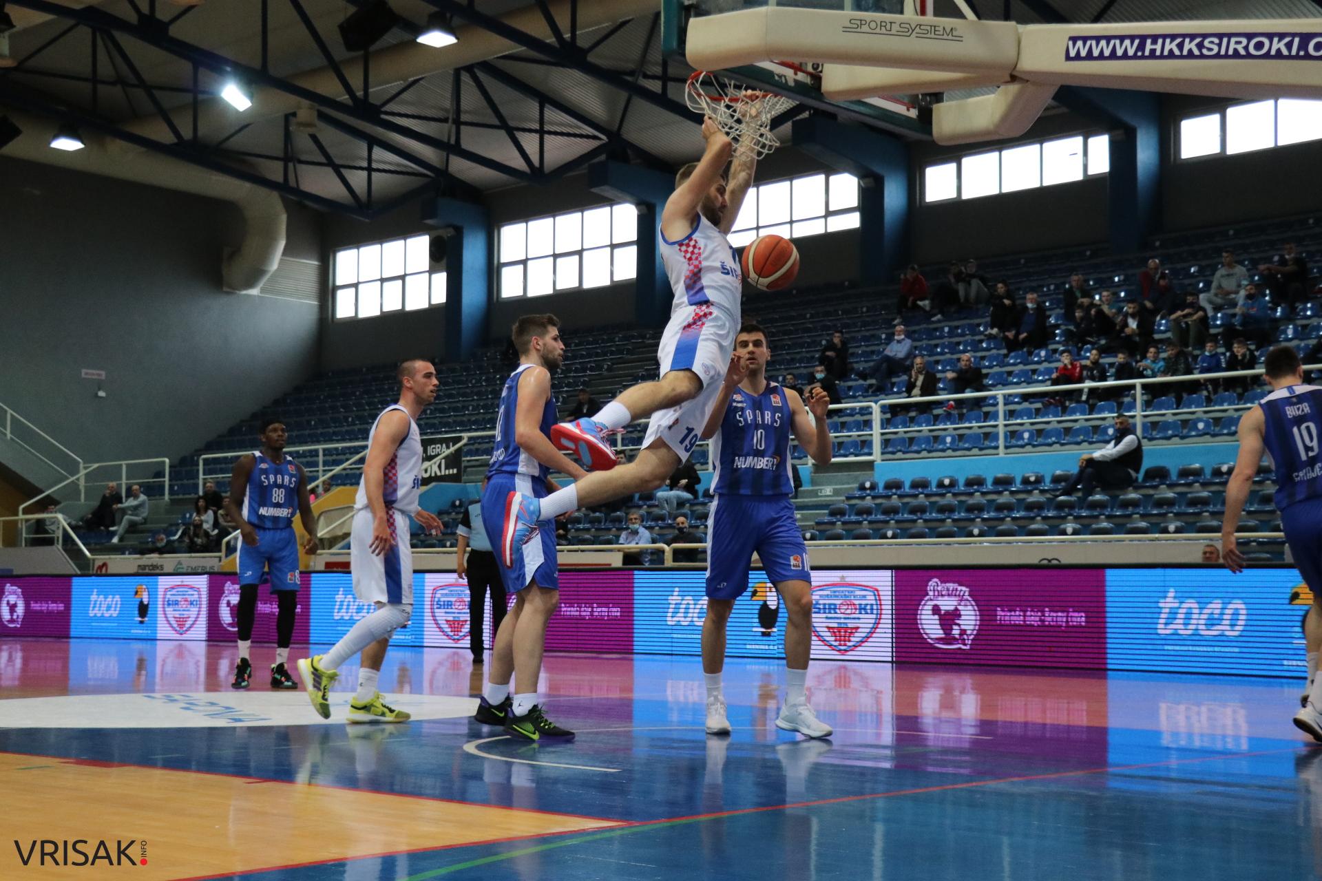 HKK Široki nakon produžetka poražen od Sparsa