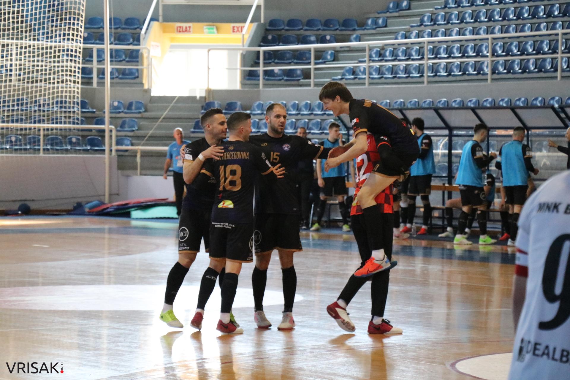 Veliko slavlje na Pecari: Malonogometni klub Hercegovina izborio Premijer futsal ligu!