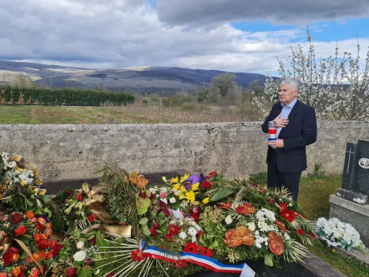 Čović odao počast generalu Miljenku Mići Lasiću