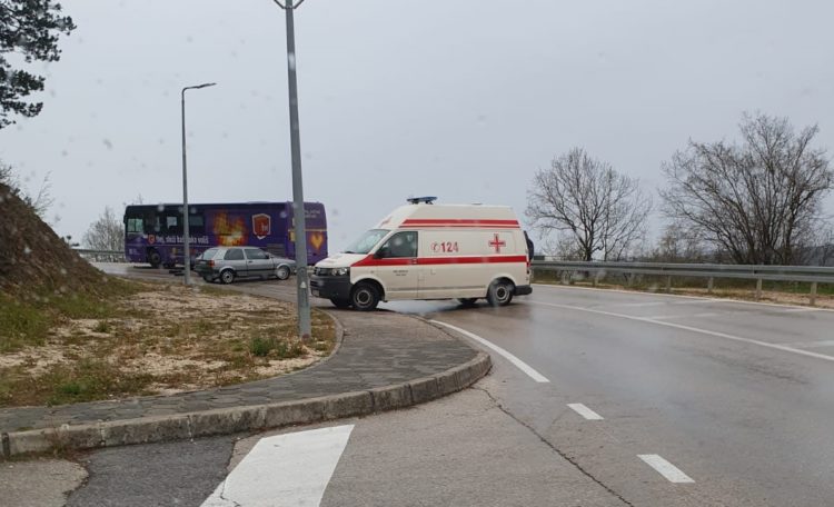 Široki Brijeg: Prometna nesreća kod Gradske mrtvačnice