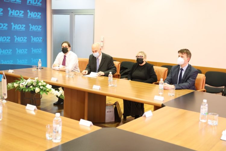 Čović s veleposlanikom Države Izrael za BiH o suradnji i odnosima