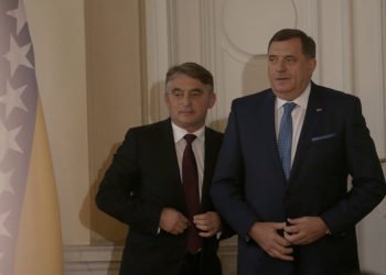 Komšić nazvao Dodika primitivcem; Dodik mu poručio da se blamira