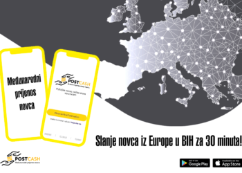 PostCash – novac iz EU konačno dostupan građanima BiH