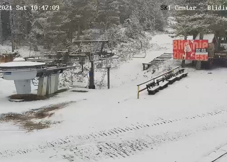 Blidinje pod snijegom za Uskrs