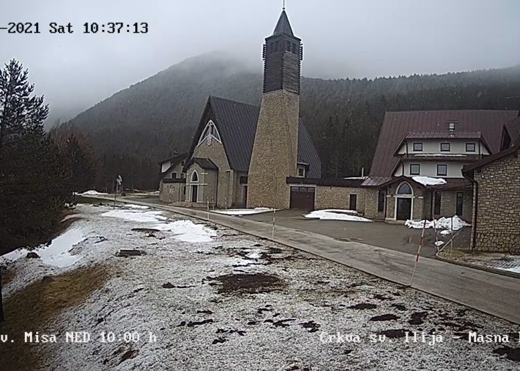 Blidinje pod snijegom za Uskrs