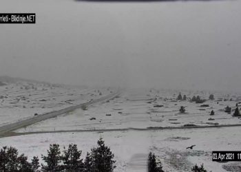 Blidinje pod snijegom za Uskrs