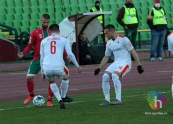 Olimpik u 94. minuti iz kaznenog udarca stigao do vrijednog boda protiv Veleža