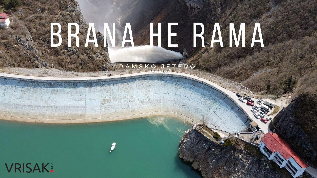 VIDEO: Proba temeljnog ispusta najveće hidroelektrane u sustavu Elektroprivrede HZ HB