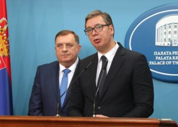 Vučić: Mir je naša budućnost; Dodik: Iz Sarajeva nas zovu genocidašima i istjeruju iz BiH