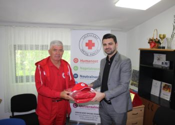 Posjeta Ante Begića Crvenom križu općine Posušje