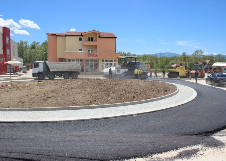 Posušje: Novi kružni tok na Ričini poprima svoj konačni oblik