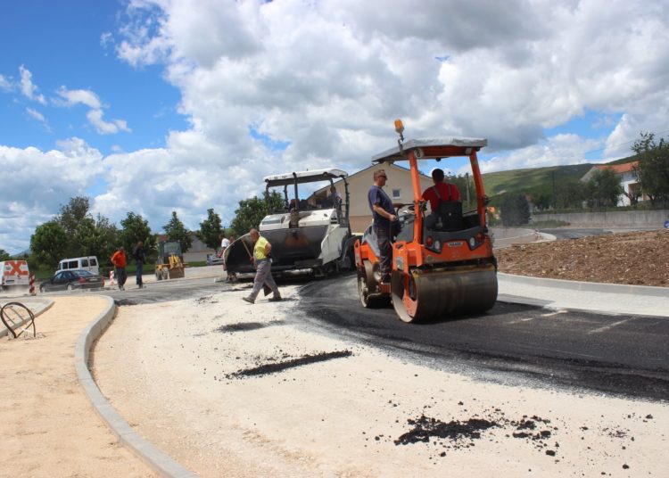 Posušje: Novi kružni tok na Ričini poprima svoj konačni oblik