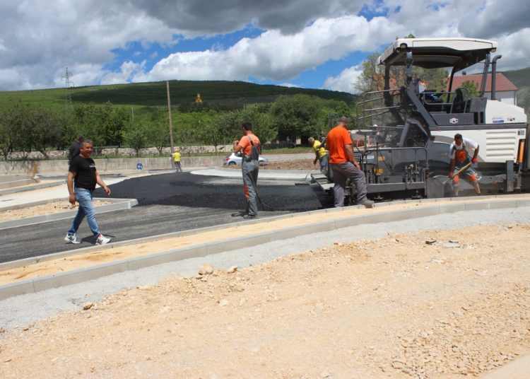 Posušje: Novi kružni tok na Ričini poprima svoj konačni oblik