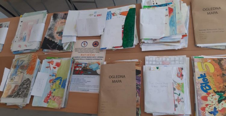 Na Natječaj za likovne radove učenika osnovnih škola i djece u poteškoćama u razvoju na temu vatrogastva pristiglo je 965 radova