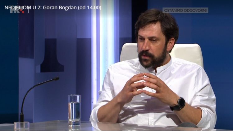 Goran Bogdan u Nedjeljom u 2: Ja sam prvo Goran Bogdan, a tek onda Hercegovac i onda sve ostalo
