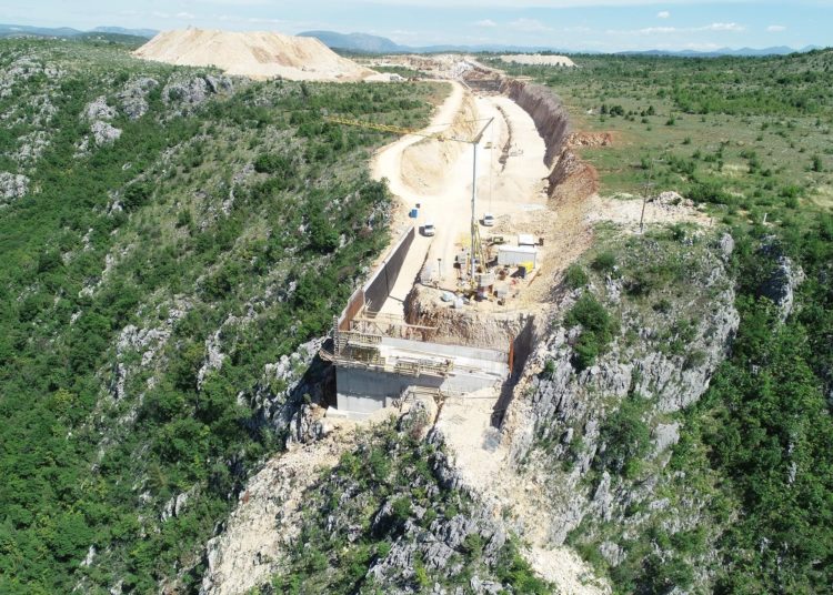 Izgradnja mosta Počitelj – najimpresivniji objekt na Koridoru