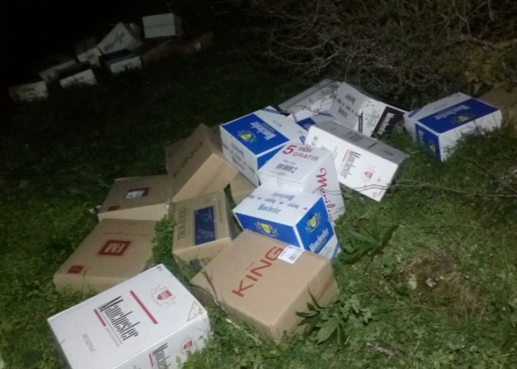 Pripadnici GPBiH spriječili krijumčarenje cigareta u vrijednosti od 95 000 KM