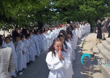 Posušje: Prvu Svetu Pričest primilo 123 djece
