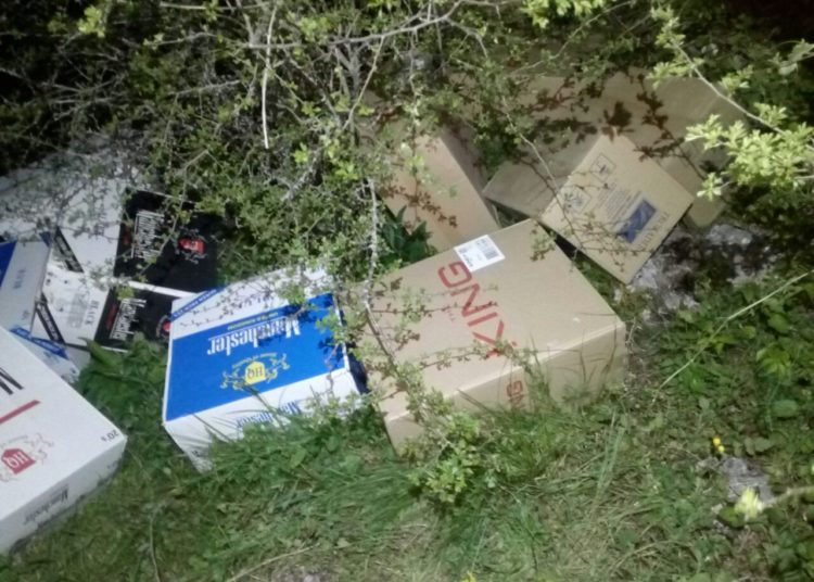 Pripadnici GPBiH spriječili krijumčarenje cigareta u vrijednosti od 95 000 KM