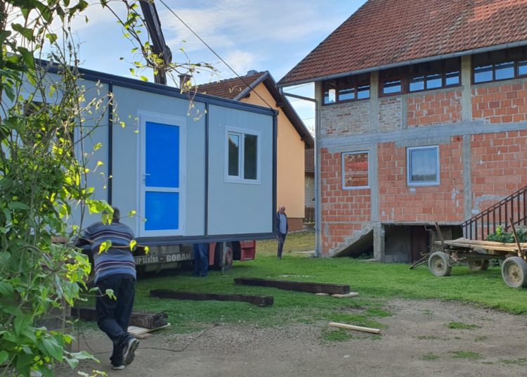 Isporučen kontejner u Petrinji u sklopu humanitarne akcije “Srcem za stradale od potresa” u organizaciji ZZŠB