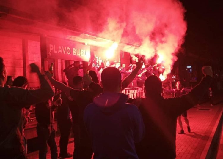 Široki Brijeg noćas nije spavao, dočekani europski ratnici!