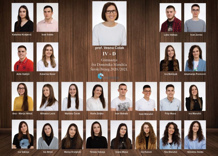 Široki Brijeg: Predstavljamo 65. generaciju maturanata širokobriješke gimnazije