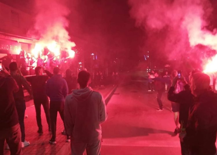 Široki Brijeg noćas nije spavao, dočekani europski ratnici!